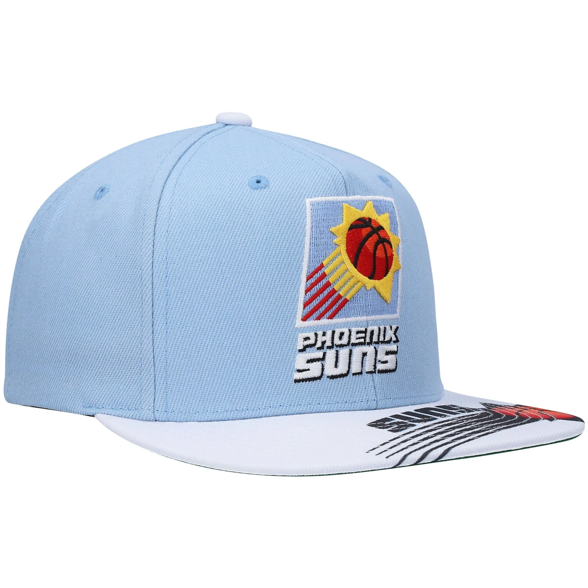 Men's Mitchell & Ness NBA Reload 3.0 Snapback Hwc Suns - Light Blue sold by Zulily product image thumbnail 3