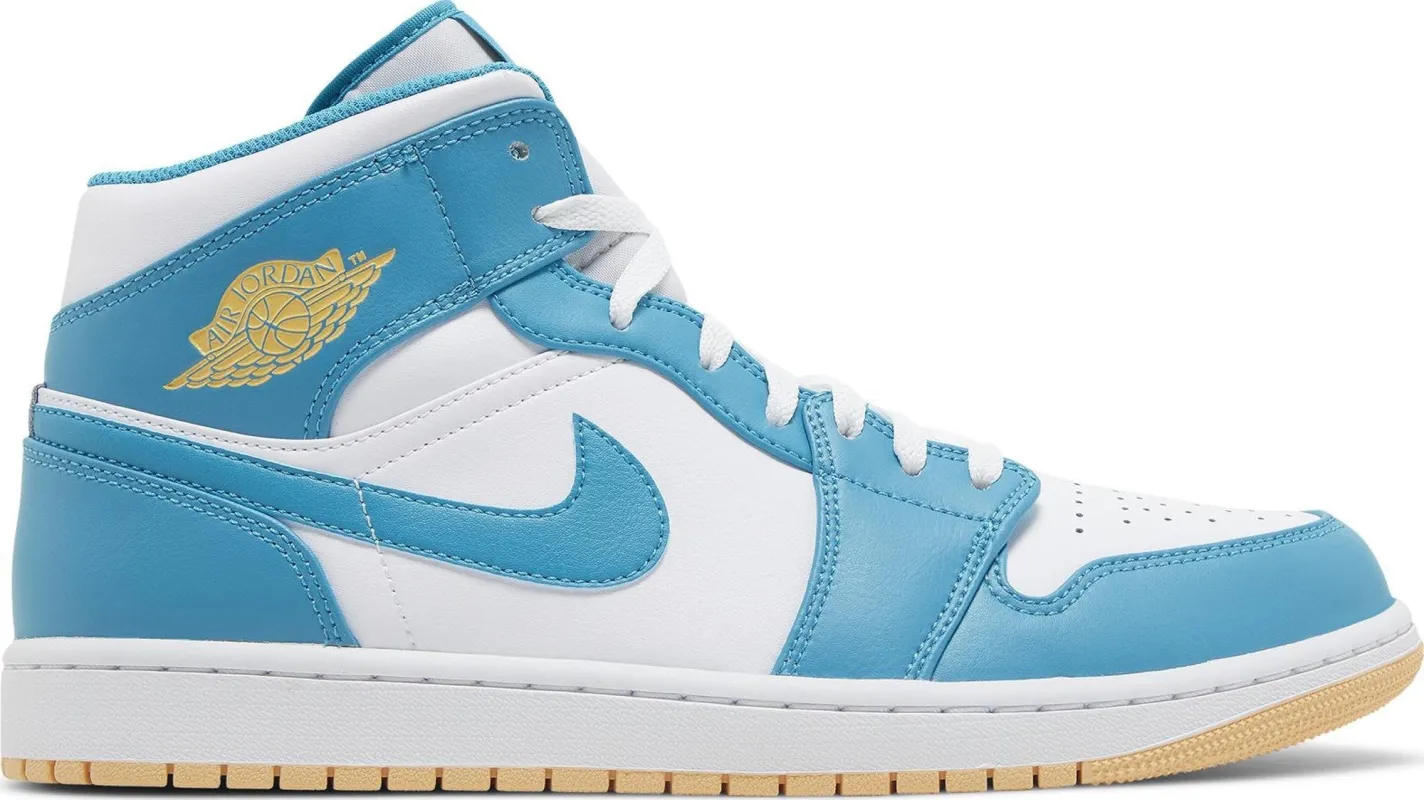 Men's Air Jordan Retro 1 Mid 'Aquatone' sold by Zulily