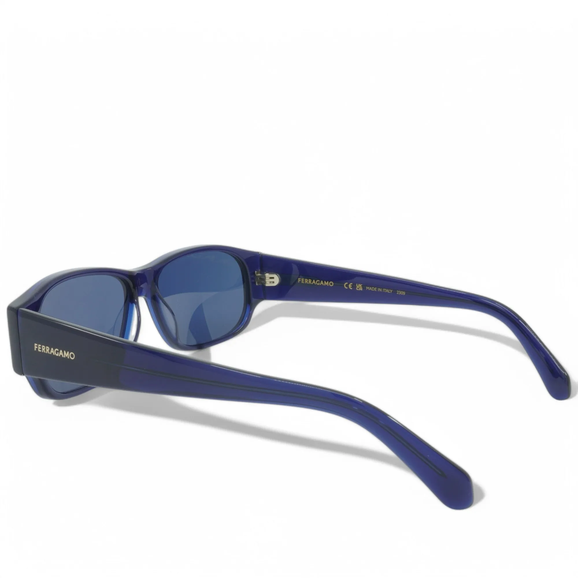 Unisex Salvatore Ferragamo Rectangle Sunglasses sold by Zulily product image thumbnail 4