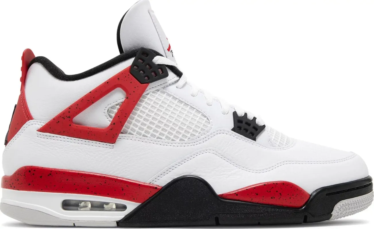 Men's Air Jordan Retro 4 'Red Cement' sold by Zulily