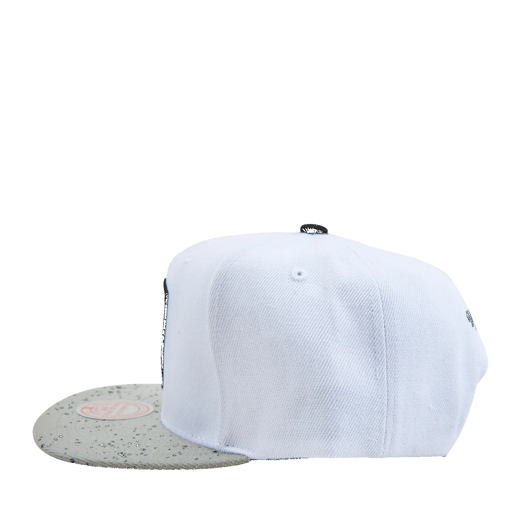 Men's Mitchell & Ness NBA Cement Top Snapback Nets - White-Silver sold by Zulily product image thumbnail 5