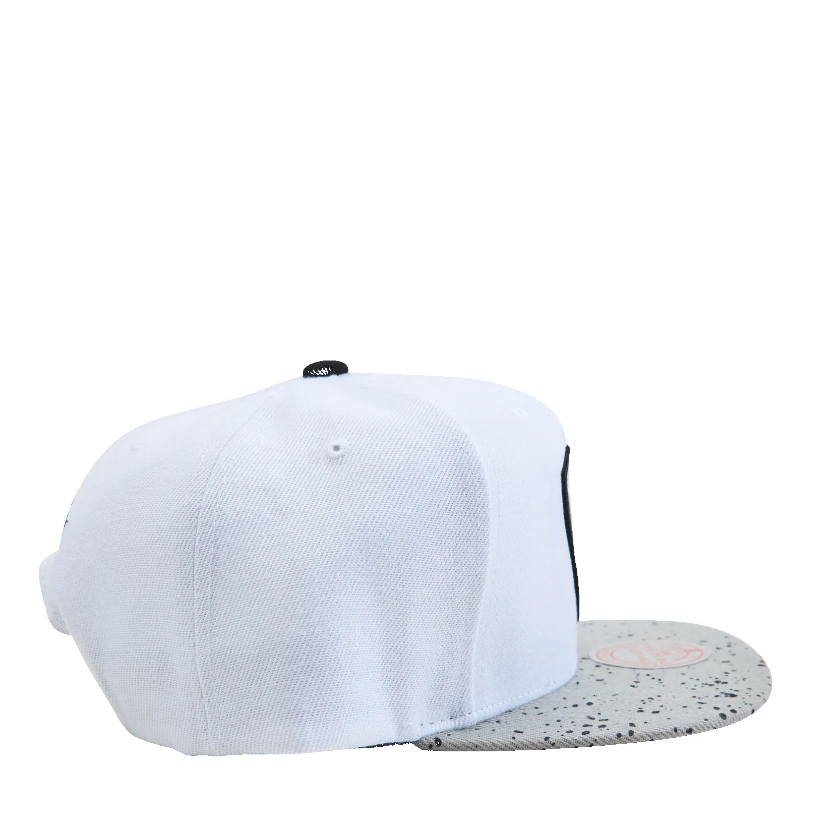 Men's Mitchell & Ness NBA Cement Top Snapback Nets - White-Silver sold by Zulily product image thumbnail 3