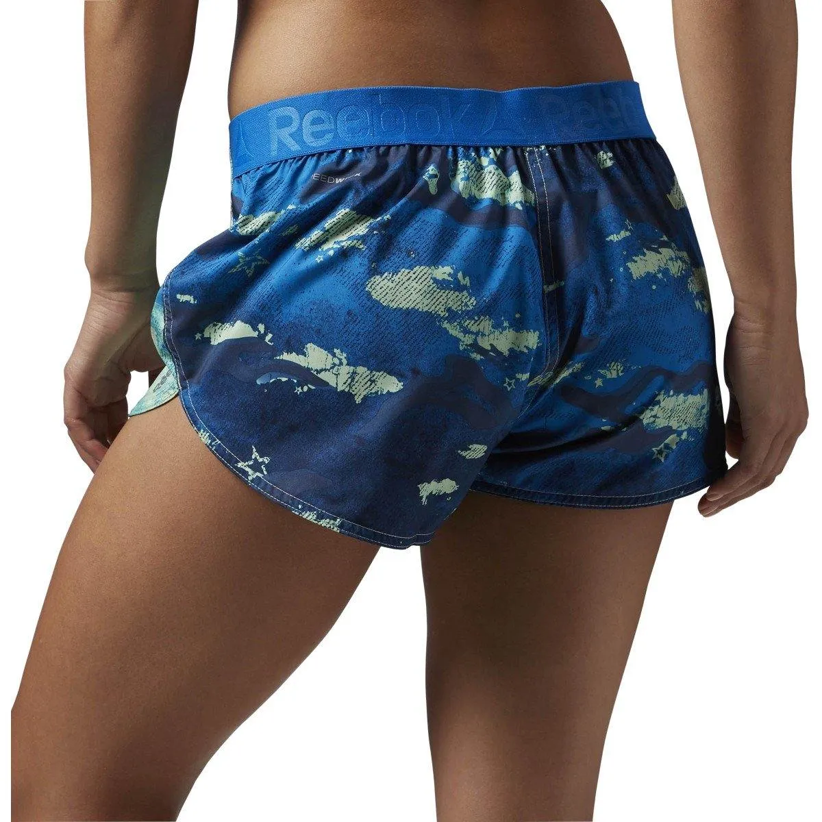Women's Reebok Wor Woven Aop Camo Shorts sold by Zulily product image thumbnail 2