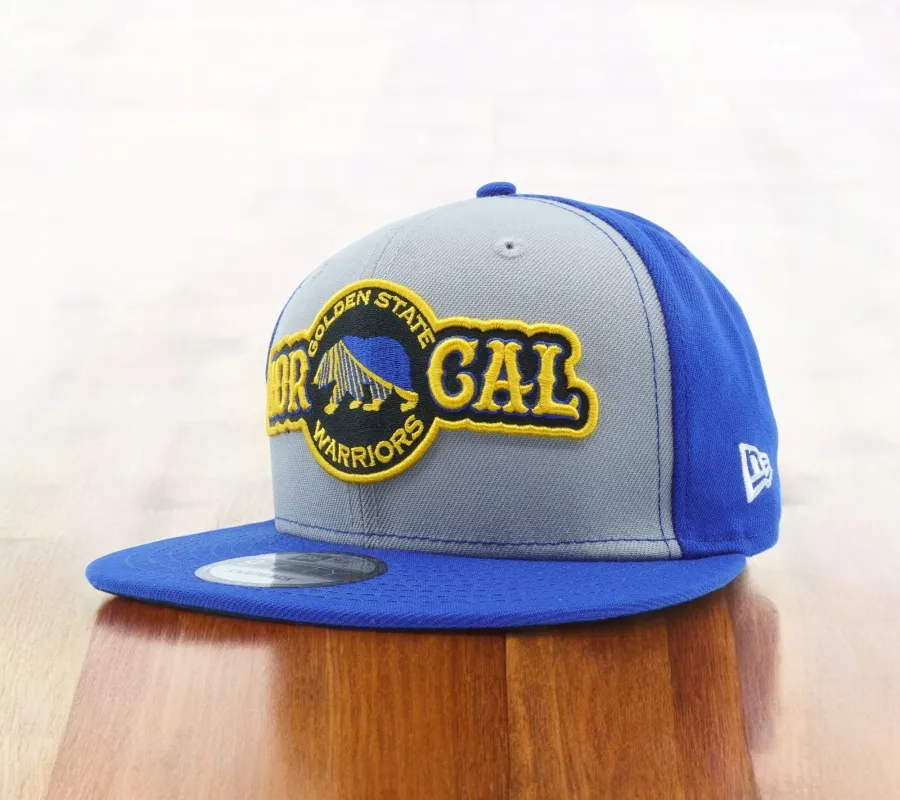 Men's New Era NBA Gs Warriors Norcal 950 Snapback - Blue/Gray sold by Zulily
