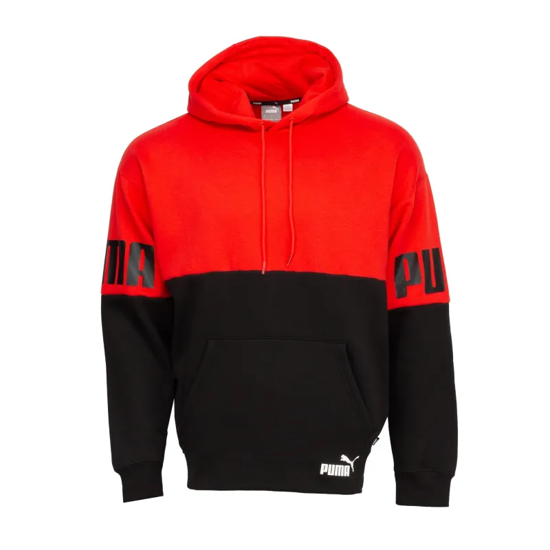 Men's Puma Power Colorblock Hoodie Fleece sold by Zulily