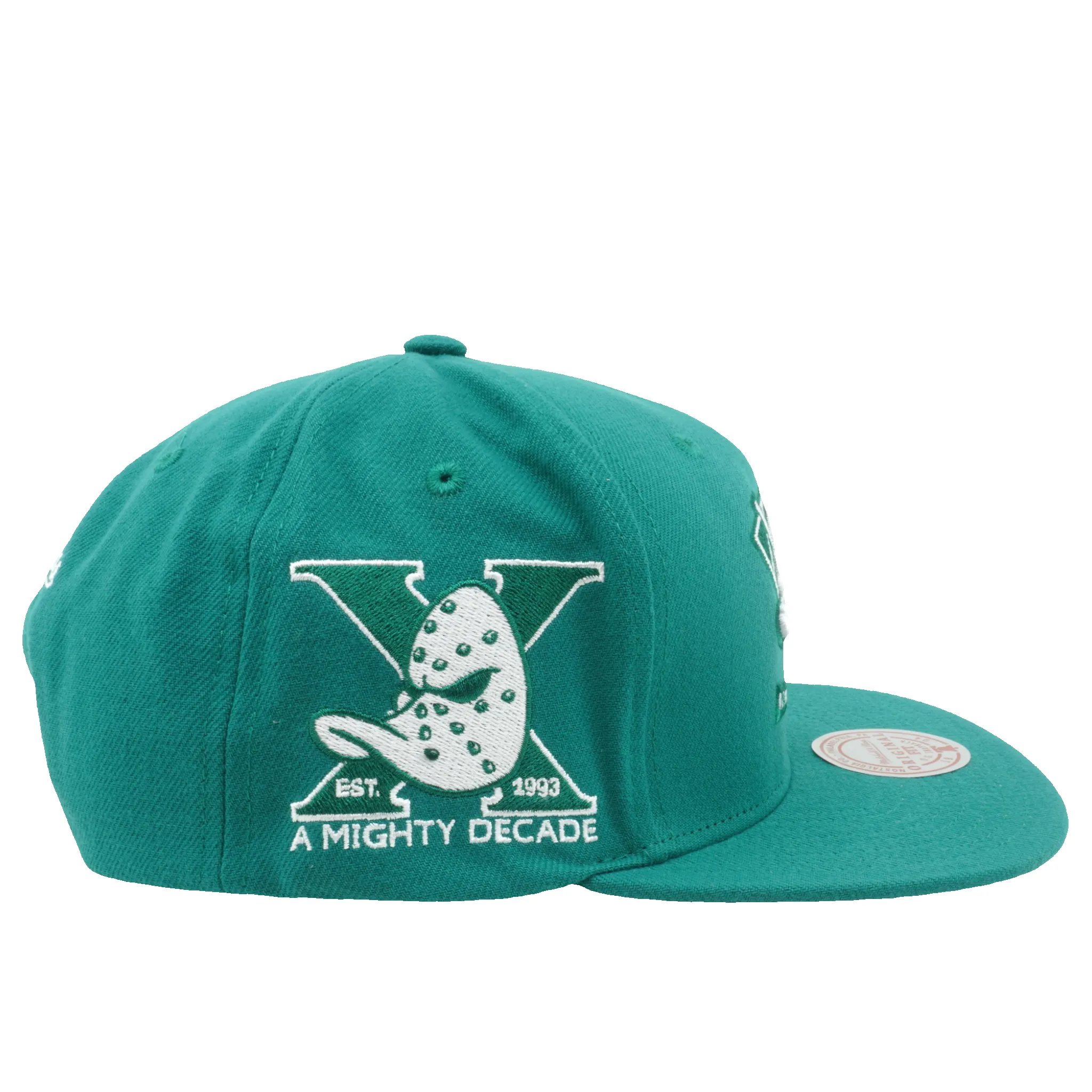 Men's Mitchell & Ness Nhl Back To Basics Snapback Vntg Ducks - Teal sold by Zulily product image thumbnail 4