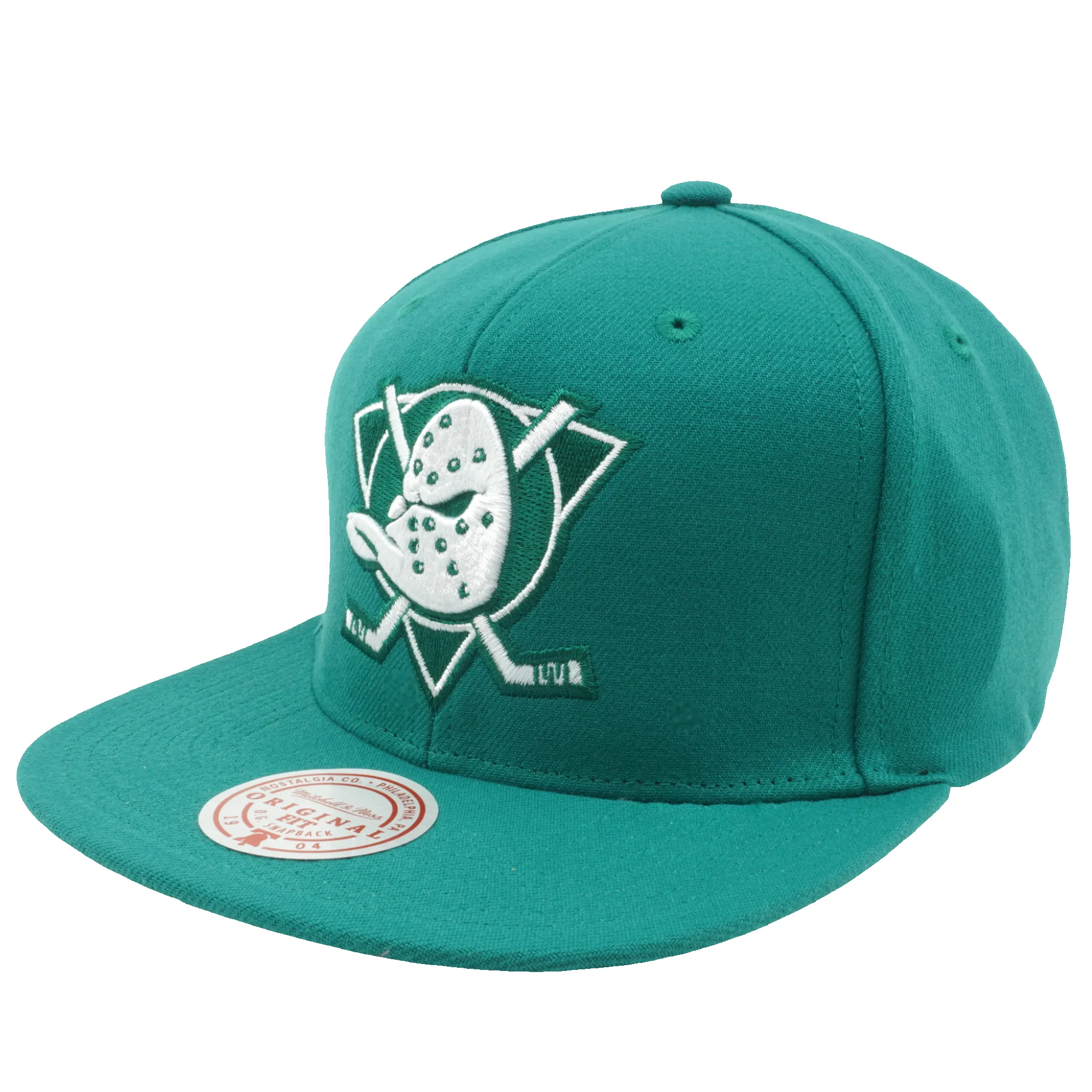Men's Mitchell & Ness Nhl Back To Basics Snapback Vntg Ducks - Teal sold by Zulily