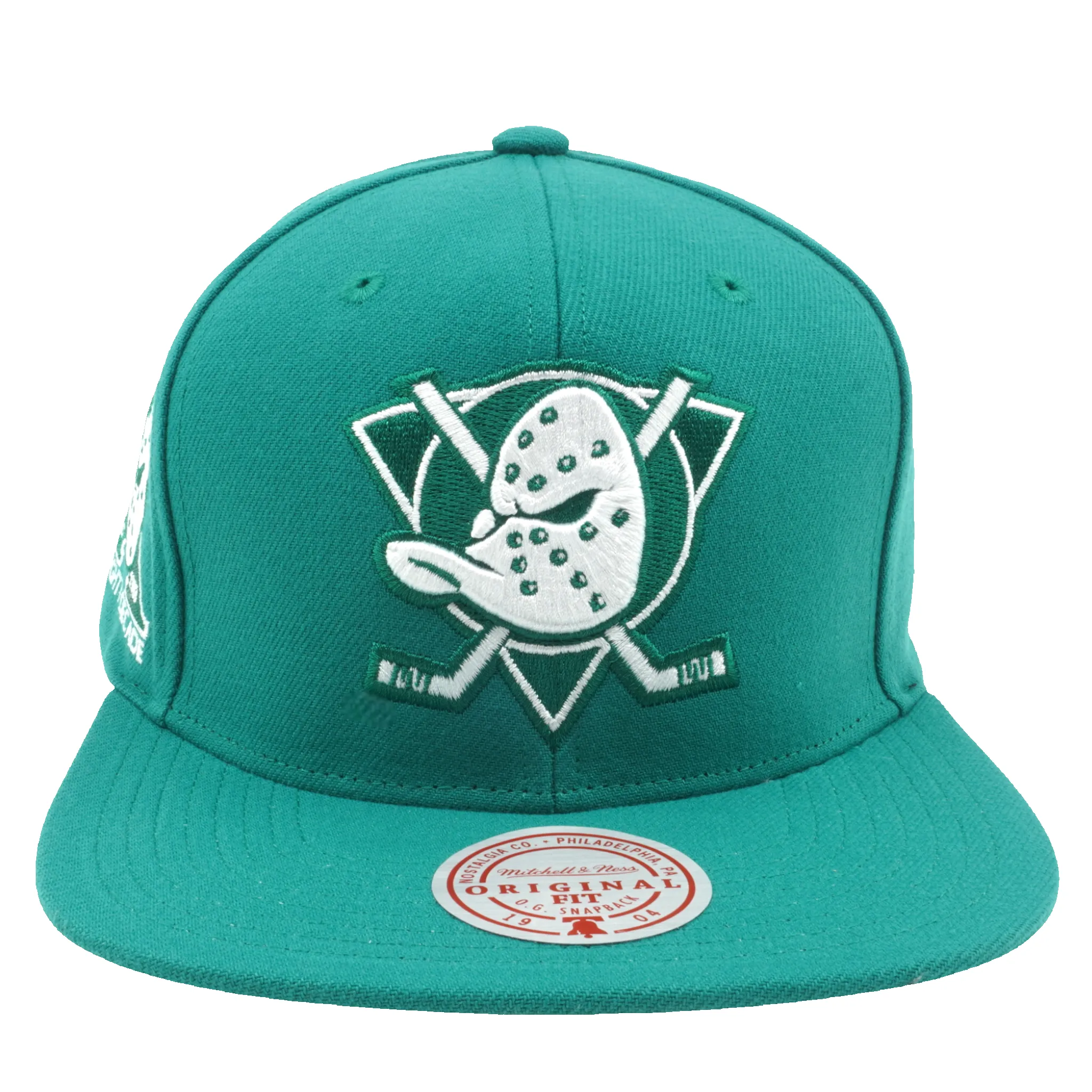 Men's Mitchell & Ness Nhl Back To Basics Snapback Vntg Ducks - Teal sold by Zulily product image thumbnail 2