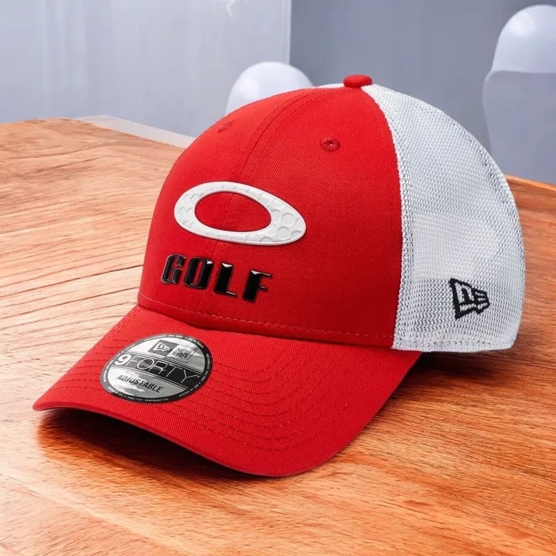 Men's Oakley Heather New Era Stripe Golf Snapback Hat sold by Zulily
