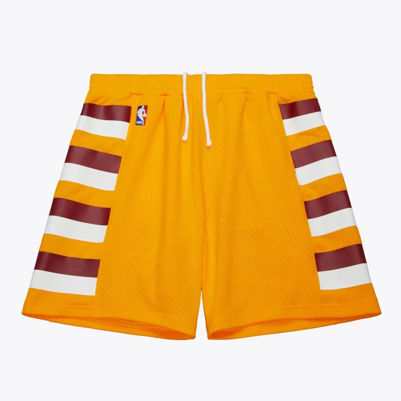 Men's Mitchell & Ness Gold Alternate Shorts Cavaliers 2004 sold by Zulily