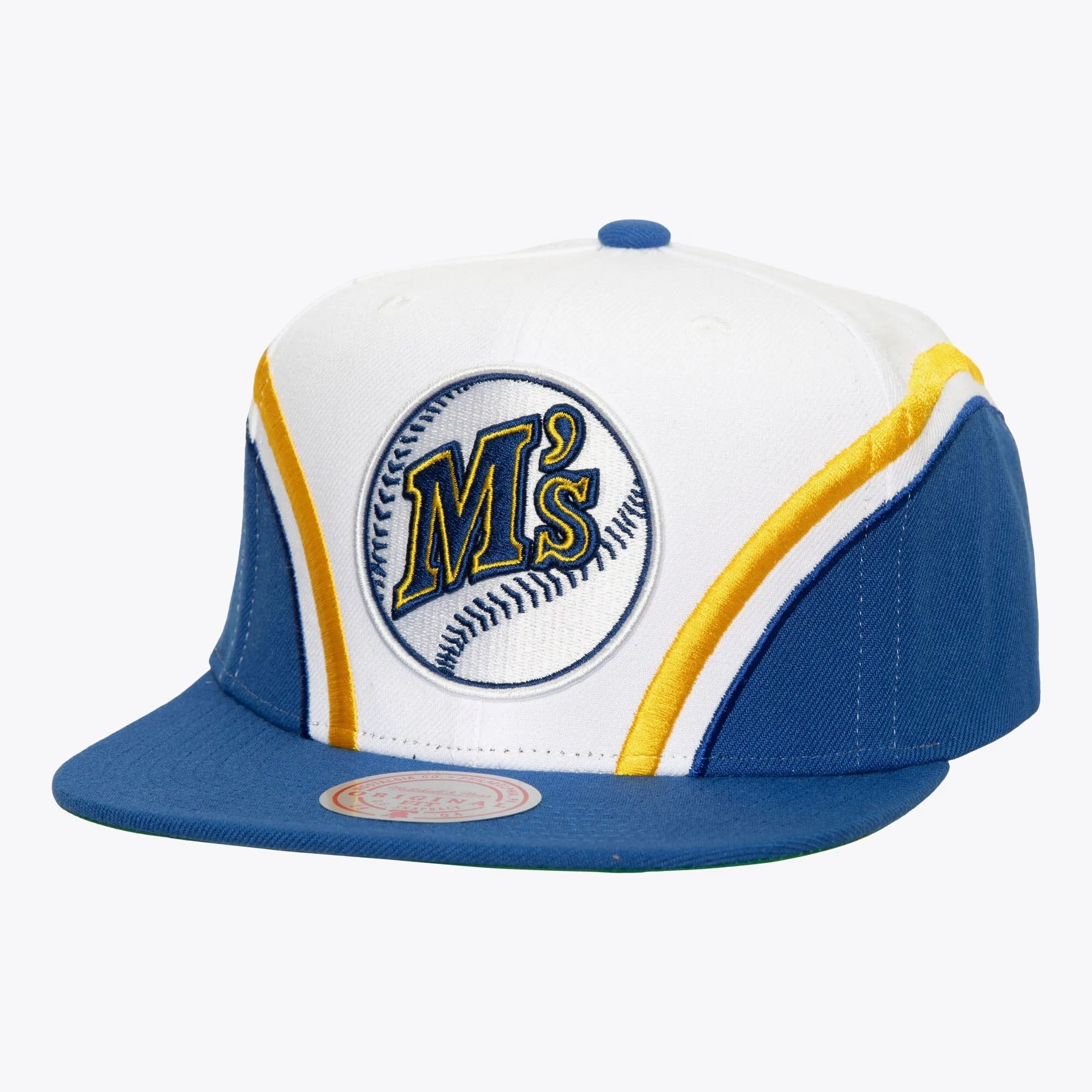 Men's Mitchell & Ness MLB Overhead Snapback Coop Mariners sold by Zulily