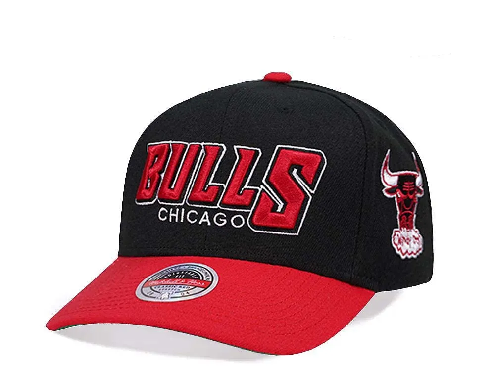 Men's Mitchell & Ness NBA Shredder Stretch Snapback Hwc Heat - Red sold by Zulily