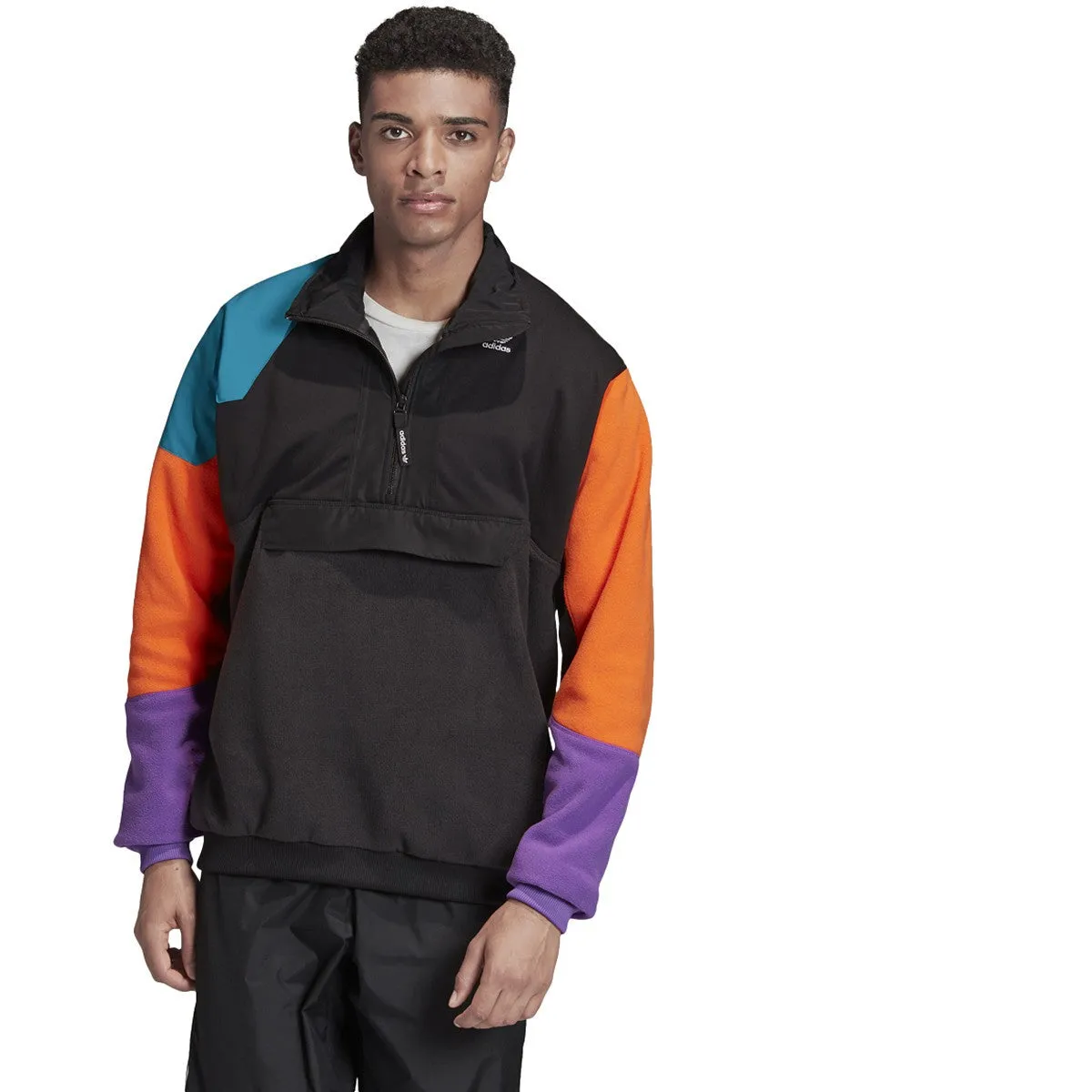 Men's adidas Originals Pt3 Half Zip Fleece Jacket sold by Zulily product image thumbnail 3