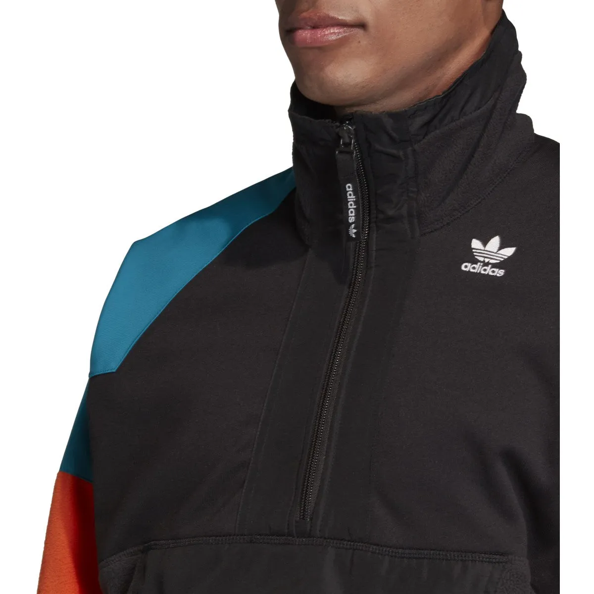 Men's adidas Originals Pt3 Half Zip Fleece Jacket sold by Zulily product image thumbnail 4