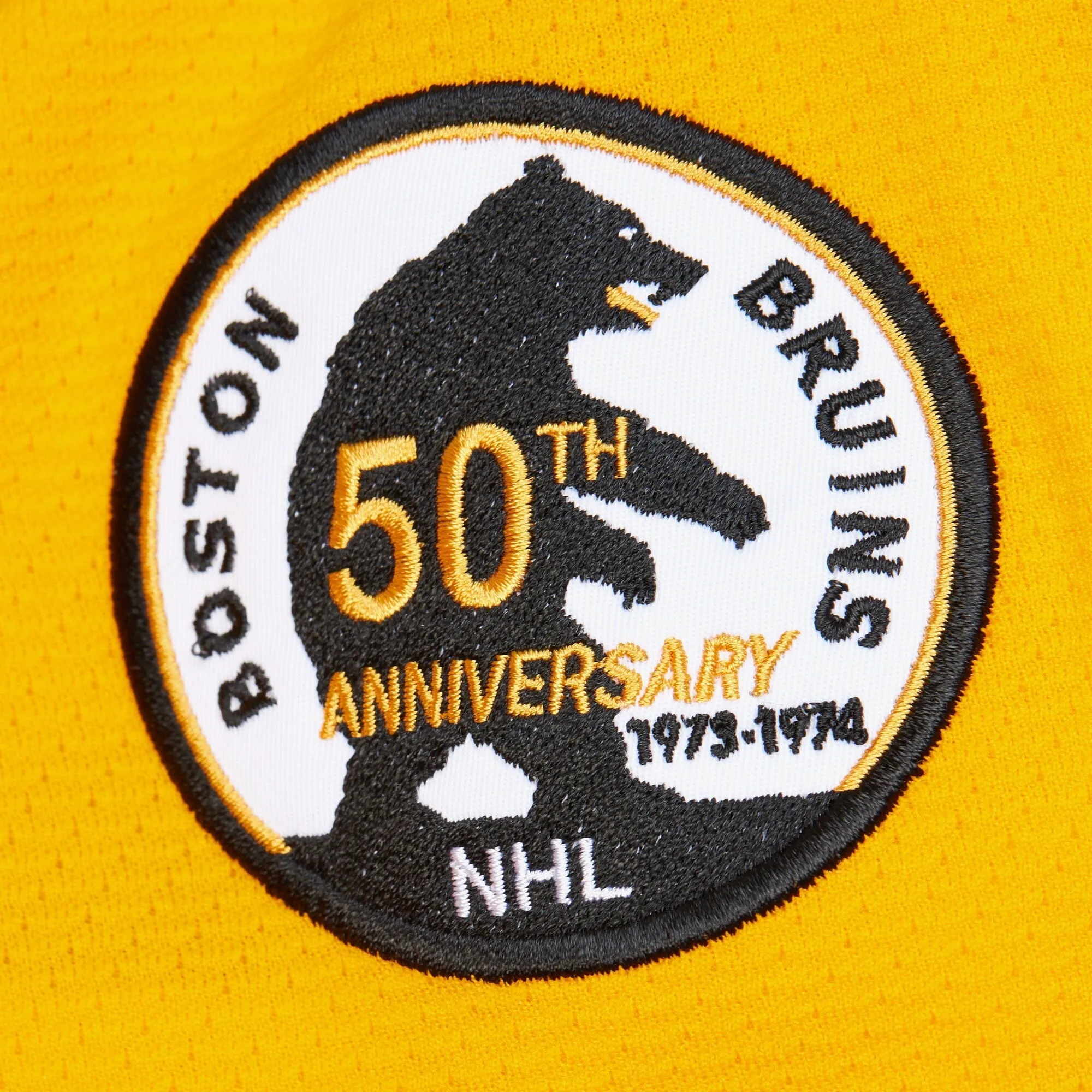 Men's Mitchell & Ness Nhl White Jersey Bruins 1973 Johnny Bucyk sold by Zulily product image thumbnail 5