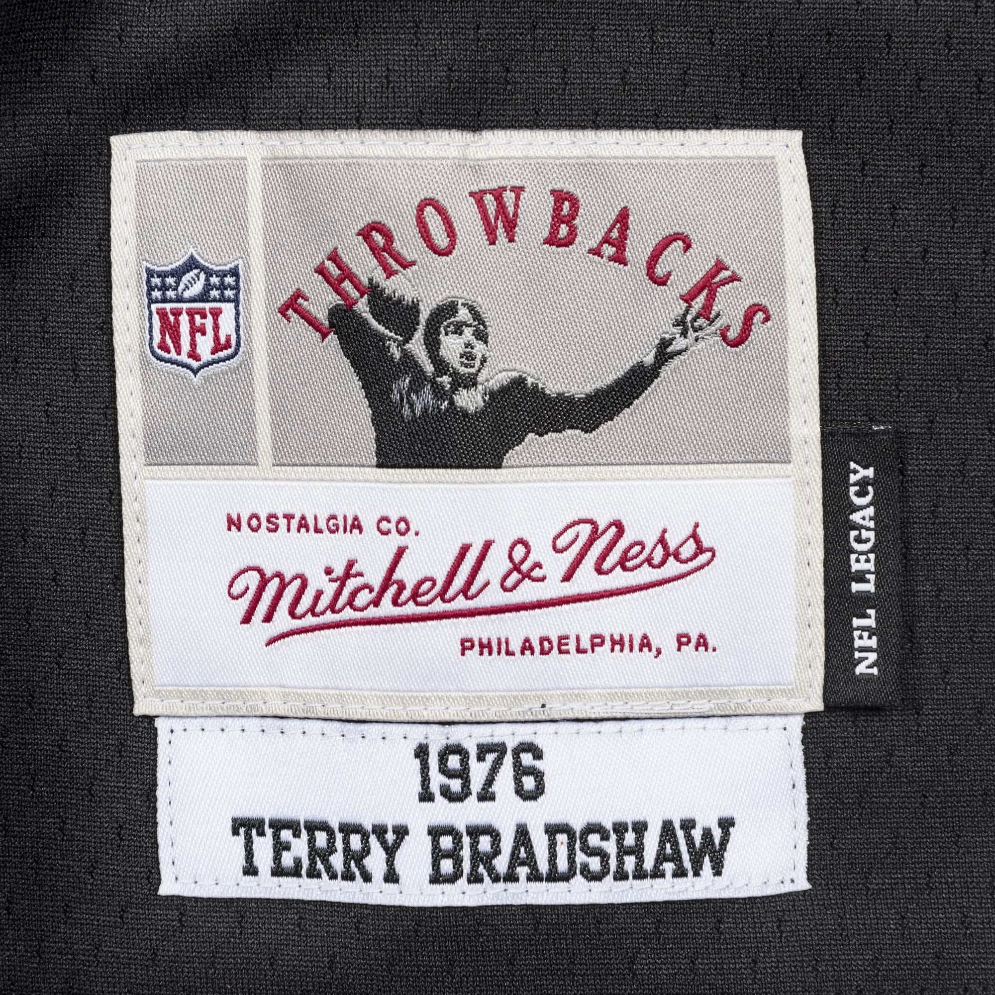 Men's Mitchell & Ness NFL Legacy Jersey Steelers 1976 Terry Bradshaw sold by Zulily product image thumbnail 3