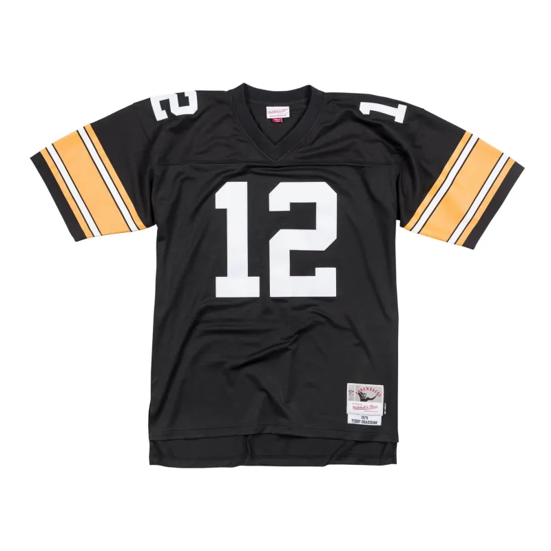 Men's Mitchell & Ness NFL Legacy Jersey Steelers 1976 Terry Bradshaw sold by Zulily