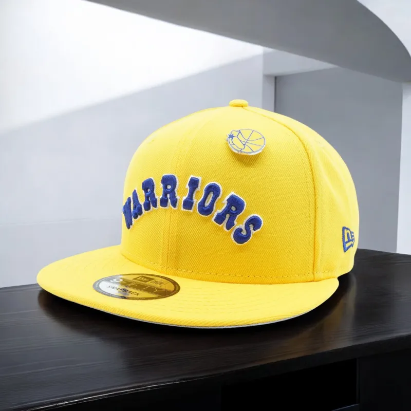 Men's New Era NBA Gsw Warriors Hardwood Classics Night 9Fifty Snapback sold by Zulily