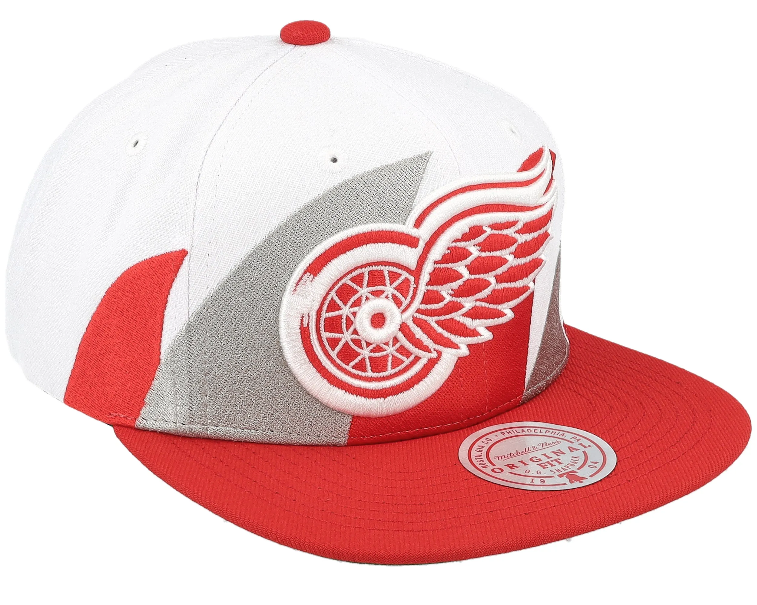 Men's Mitchell & Ness Nhl Vintage Sharktooth Snapback Red Wings sold by Zulily