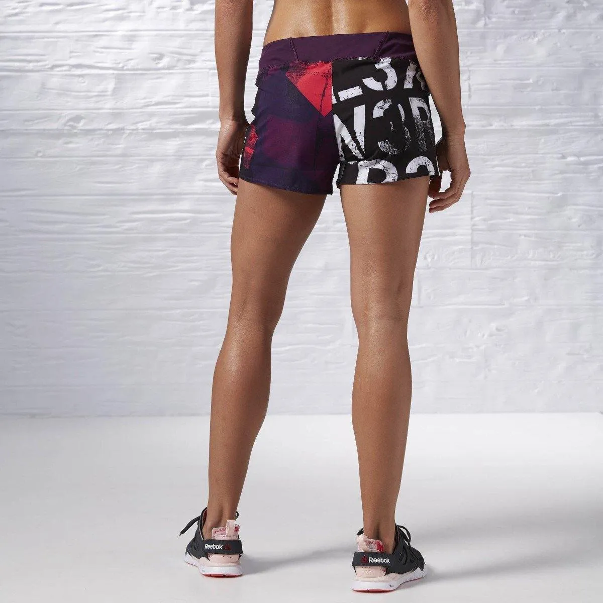 Women's Reebok One Series Sublimated Shorts sold by Zulily product image thumbnail 2