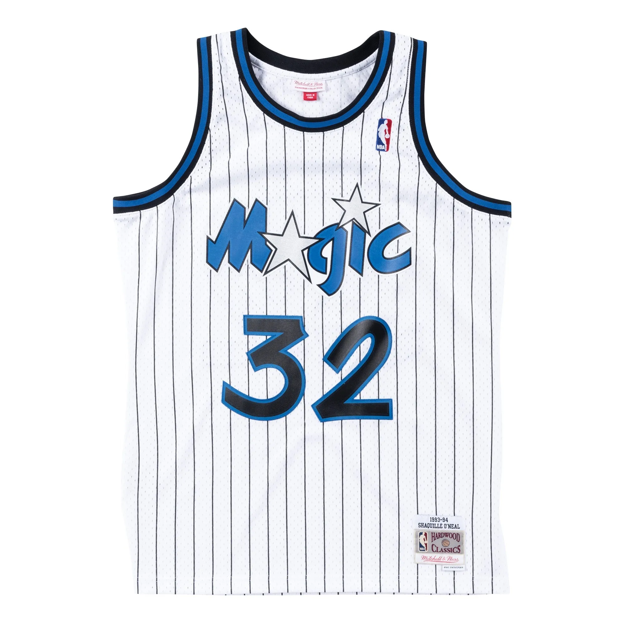 Men's Mitchell & Ness NBA Swingman Jersey Magic 93-94 Shaquille O'Neal sold by Zulily