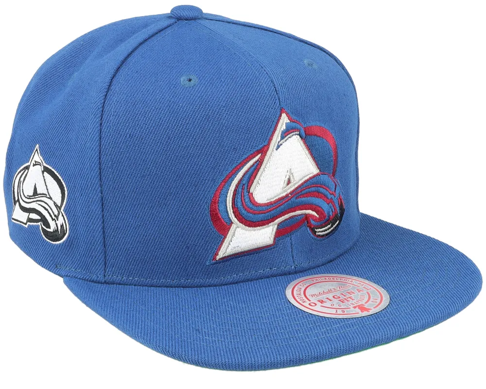 Men's Mitchell & Ness Nhl Alternate Flip Snapback Avalanche sold by Zulily