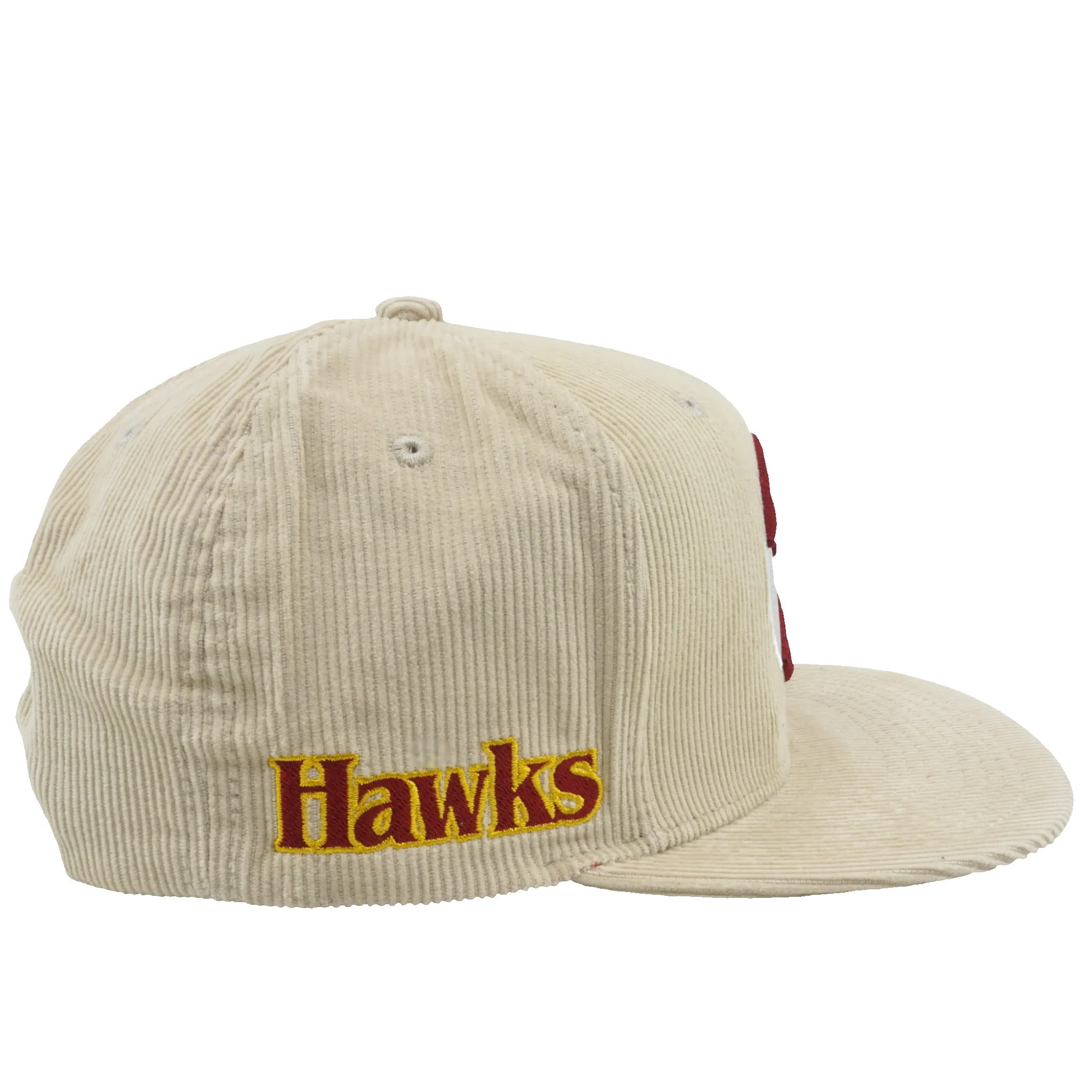 Men's Mitchell & Ness NBA Off Cord Snapback Hwc Hawks - Off White sold by Zulily product image thumbnail 4