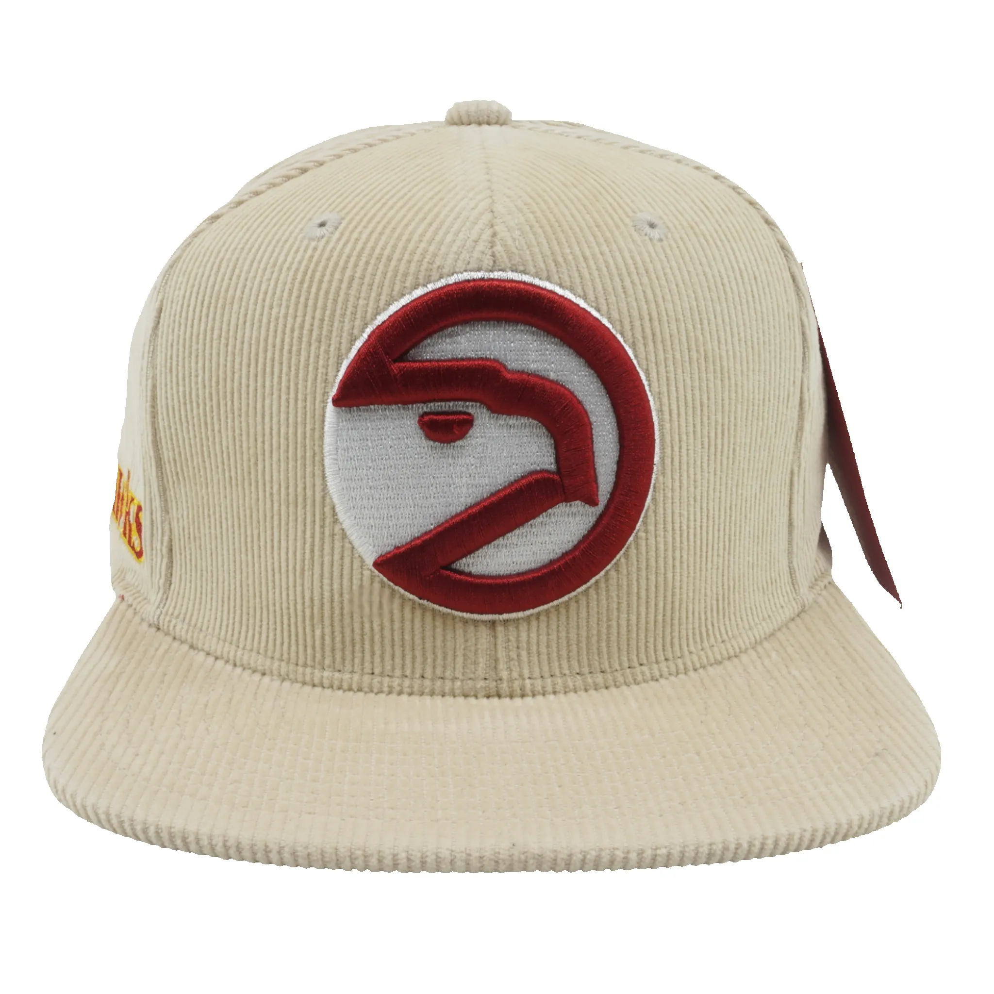 Men's Mitchell & Ness NBA Off Cord Snapback Hwc Hawks - Off White sold by Zulily product image thumbnail 2
