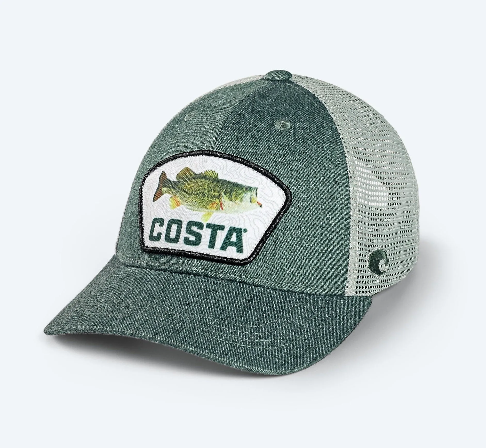 Men's Costa Costa Xl Fit Trucker Patch Bass sold by Zulily