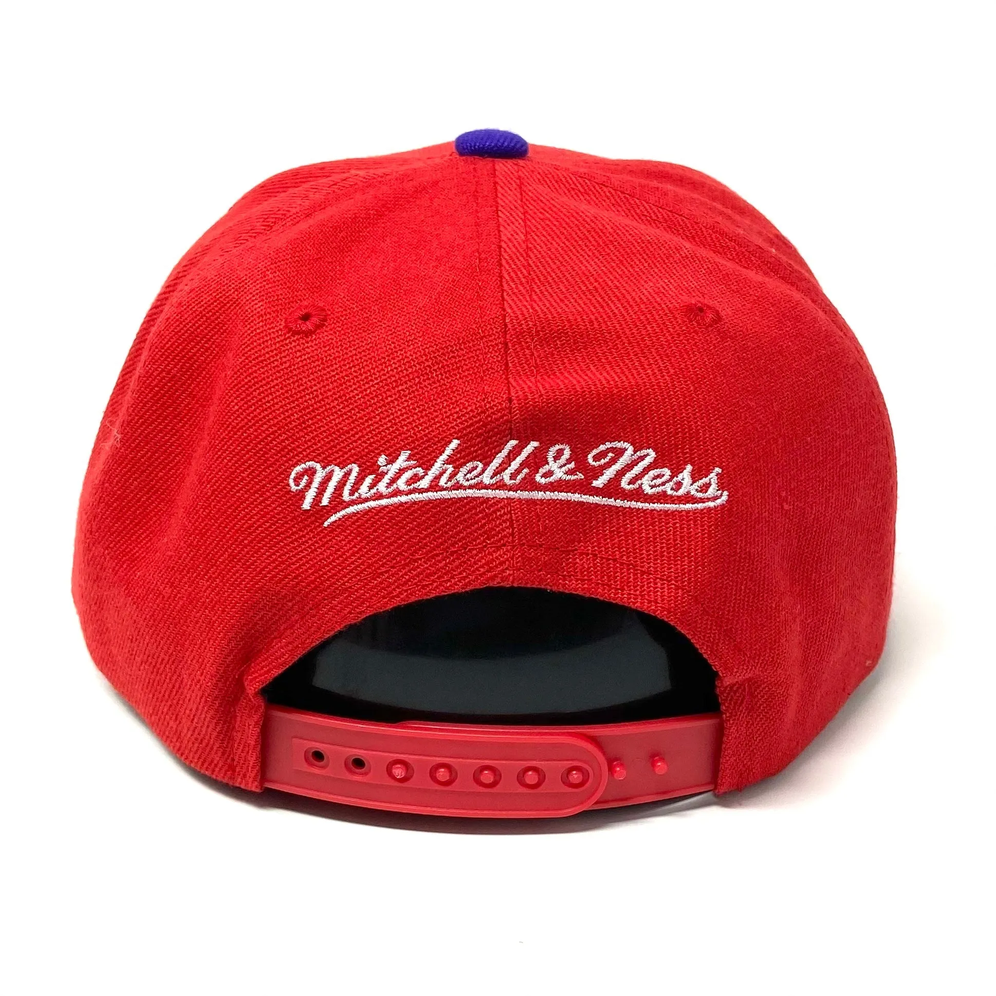 Men's Mitchell & Ness NBA Core Basic Snapback Hwc Raptors - Red-Purple sold by Zulily product image thumbnail 4
