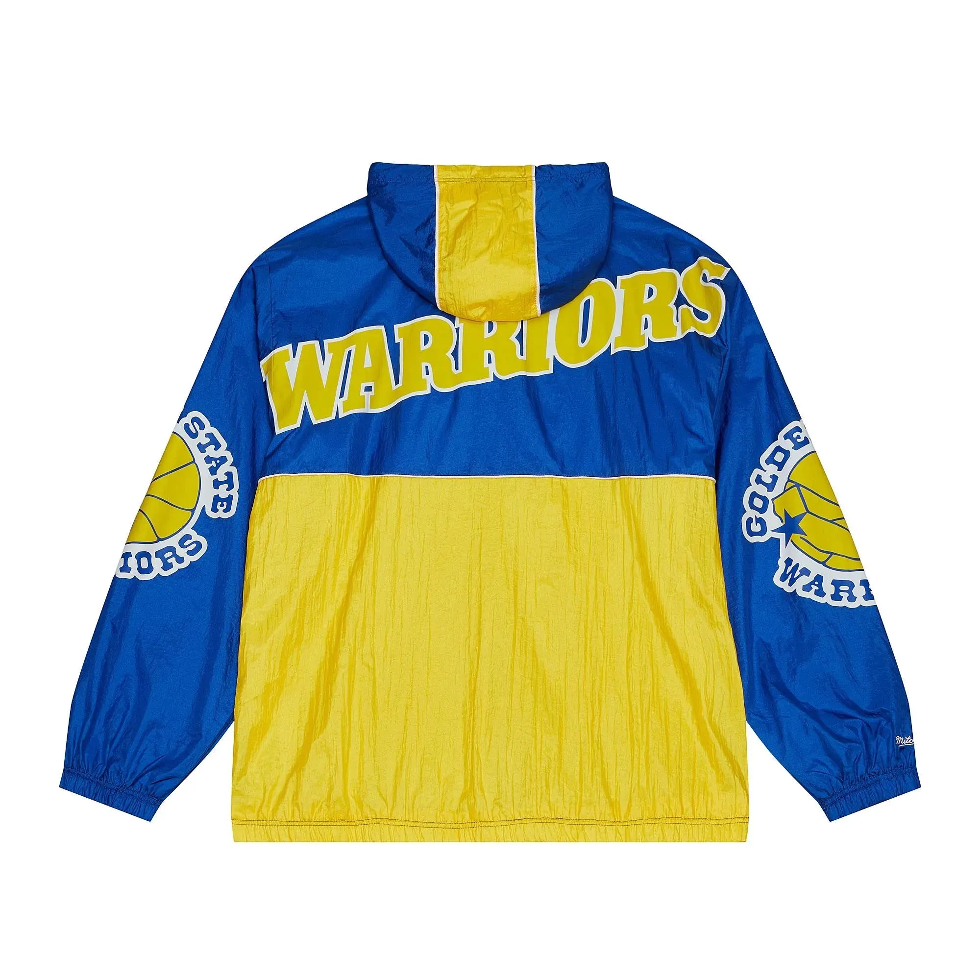Men's Mitchell & Ness Team Og 2.0 Anorak Windbreaker Warriors sold by Zulily