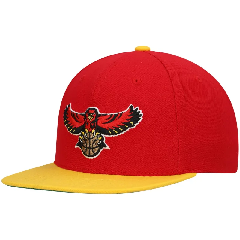 Men's Mitchell & Ness NBA Team 2 Tone 2.0 Snapback Hwc Hawks sold by Zulily
