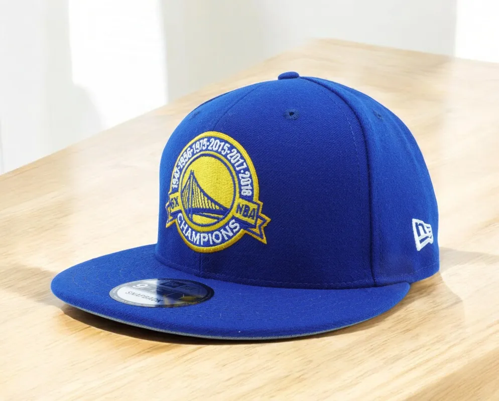 Men's New Era NBA Gsw Warriors 6X Champions Years 9Fifty Snapback sold by Zulily