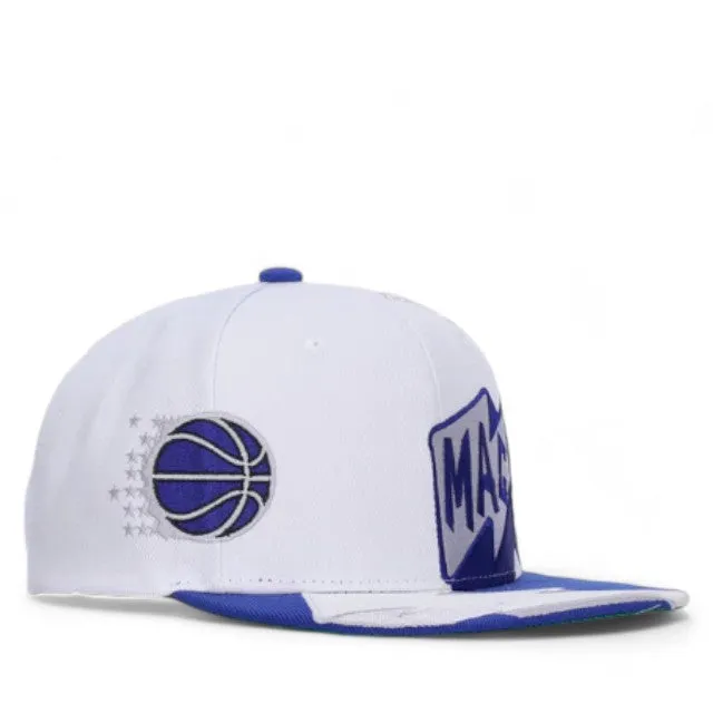 Men's Mitchell & Ness NBA Fast Times Snapback Hwc Magic - White sold by Zulily product image thumbnail 3