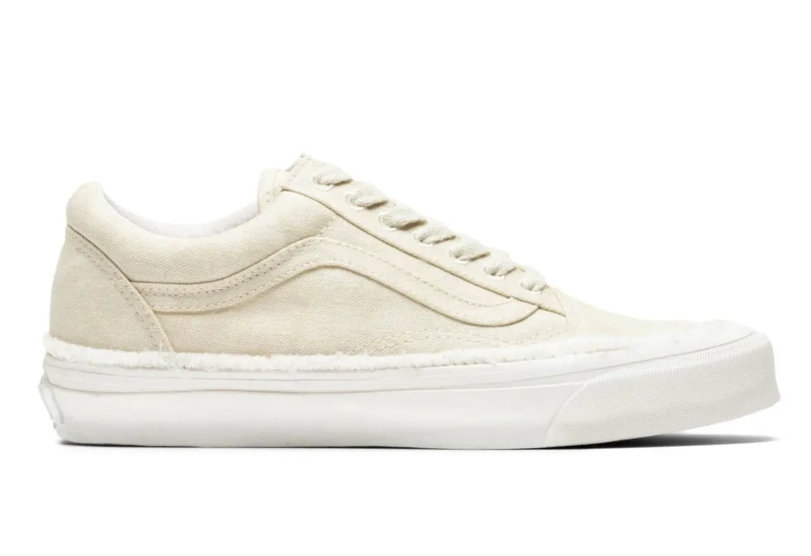 Men's Vans Og Old Skool Lx 'Raw Edge - Vintage White' sold by Zulily