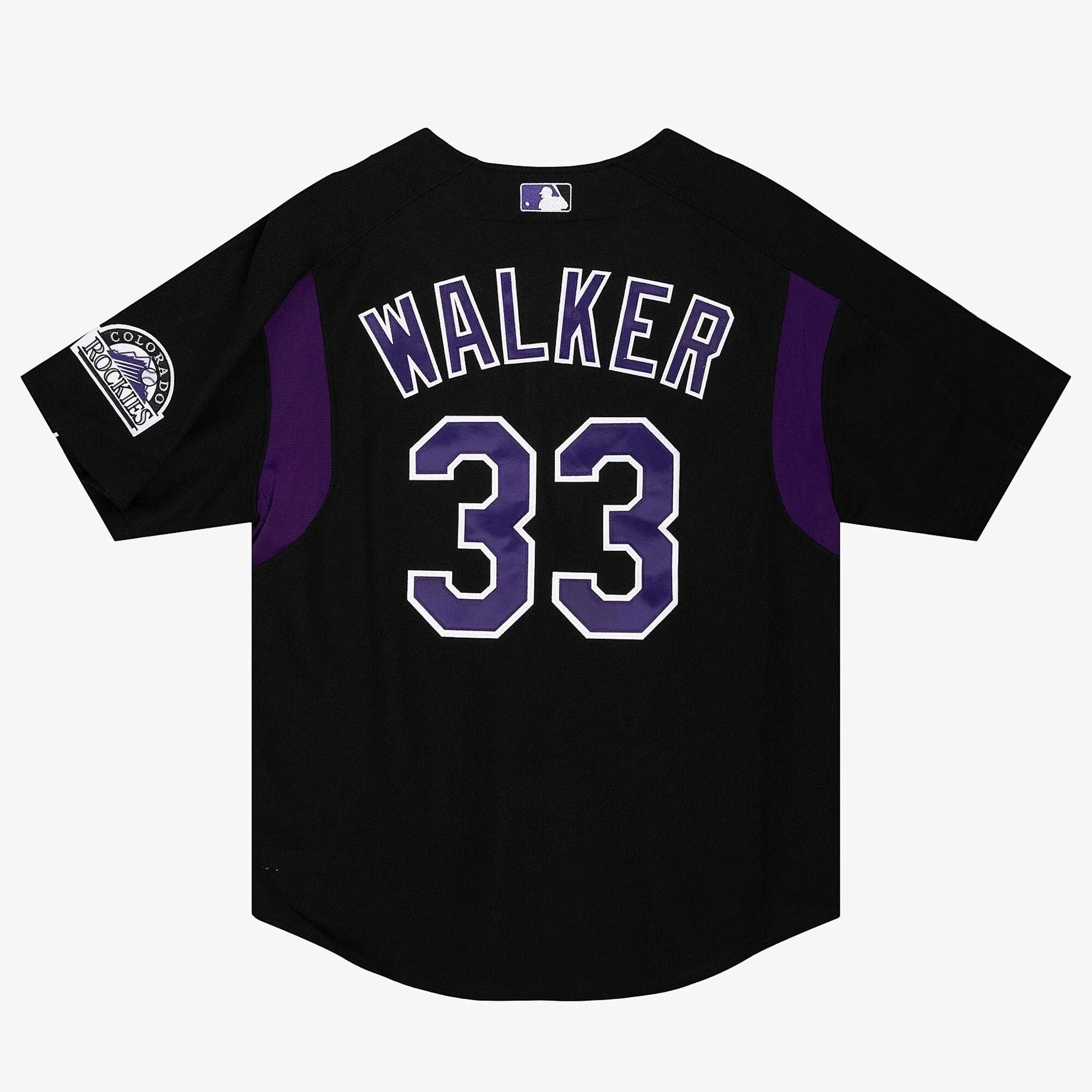 Men's Mitchell & Ness MLB Authentic Bp Jersey - Rockies 2003 Larry Walker sold by Zulily product image thumbnail 2