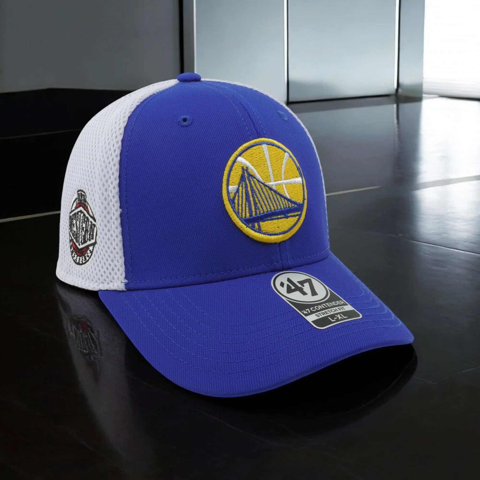 Men's 47 Brand NBA Gs Warriors Western Conf Stretch Fit Hat sold by Zulily product image thumbnail 3