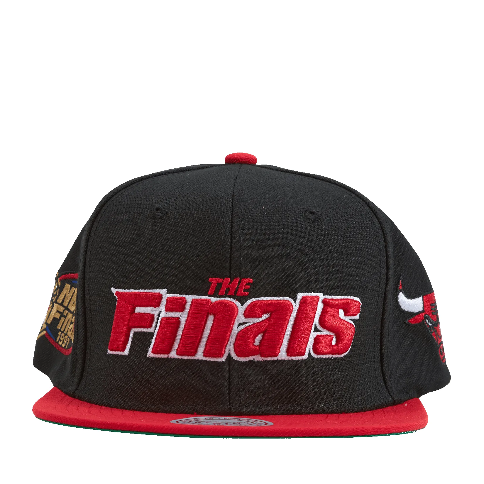 Men's Mitchell & Ness NBA The Finals Snapback Bulls - Black-Red sold by Zulily product image thumbnail 2