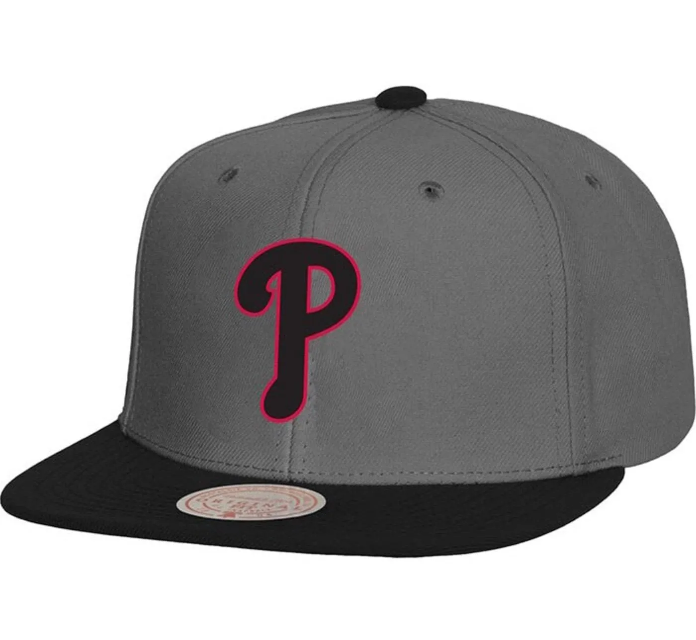 Men's Mitchell & Ness MLB Storm Front Snapback Phillies - Grey sold by Zulily