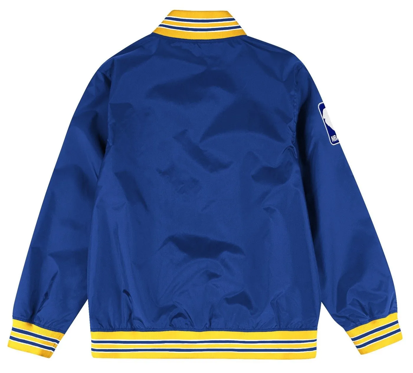 Men's Mitchell & Ness NBA Golden State Warriors Hardwood Warmup Pullover Jacket sold by Zulily product image thumbnail 2