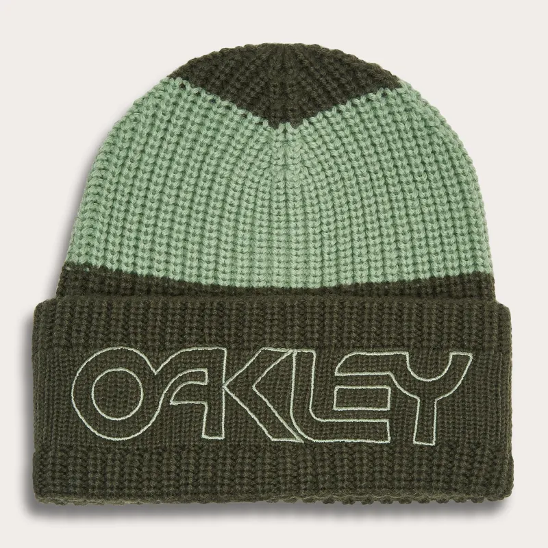 Men's Oakley Tnp Deep Cuff Beanie - New Dark Brush made by Oakley