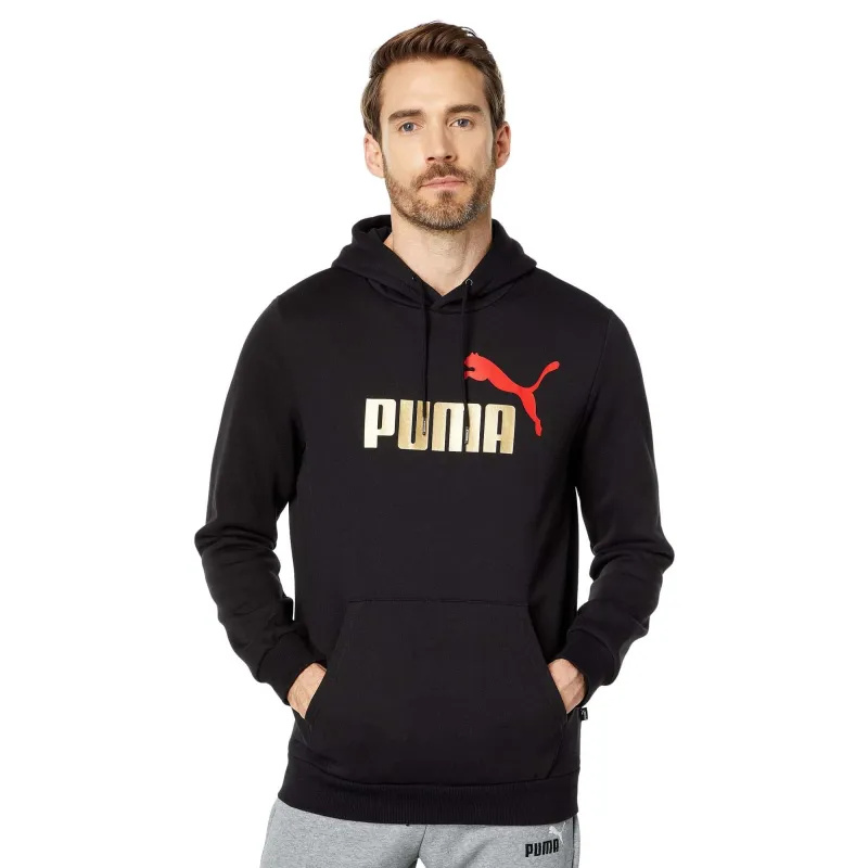 Men's Puma Essential+ Big Logo Hoodie Fleece made by Puma