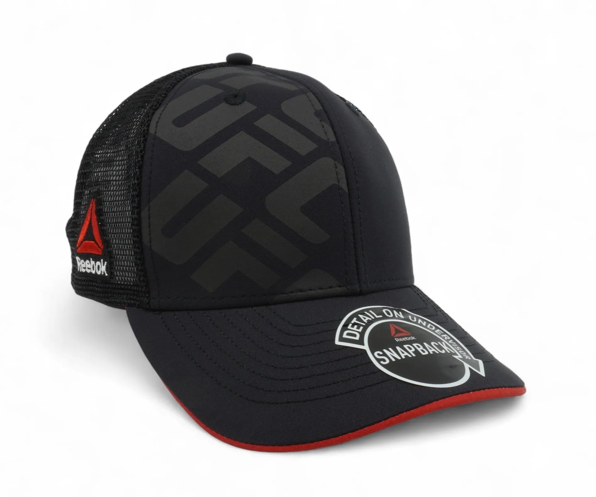 Men's Reebok Ufc Meshback Snapback Trucker Hat sold by Zulily product image thumbnail 3