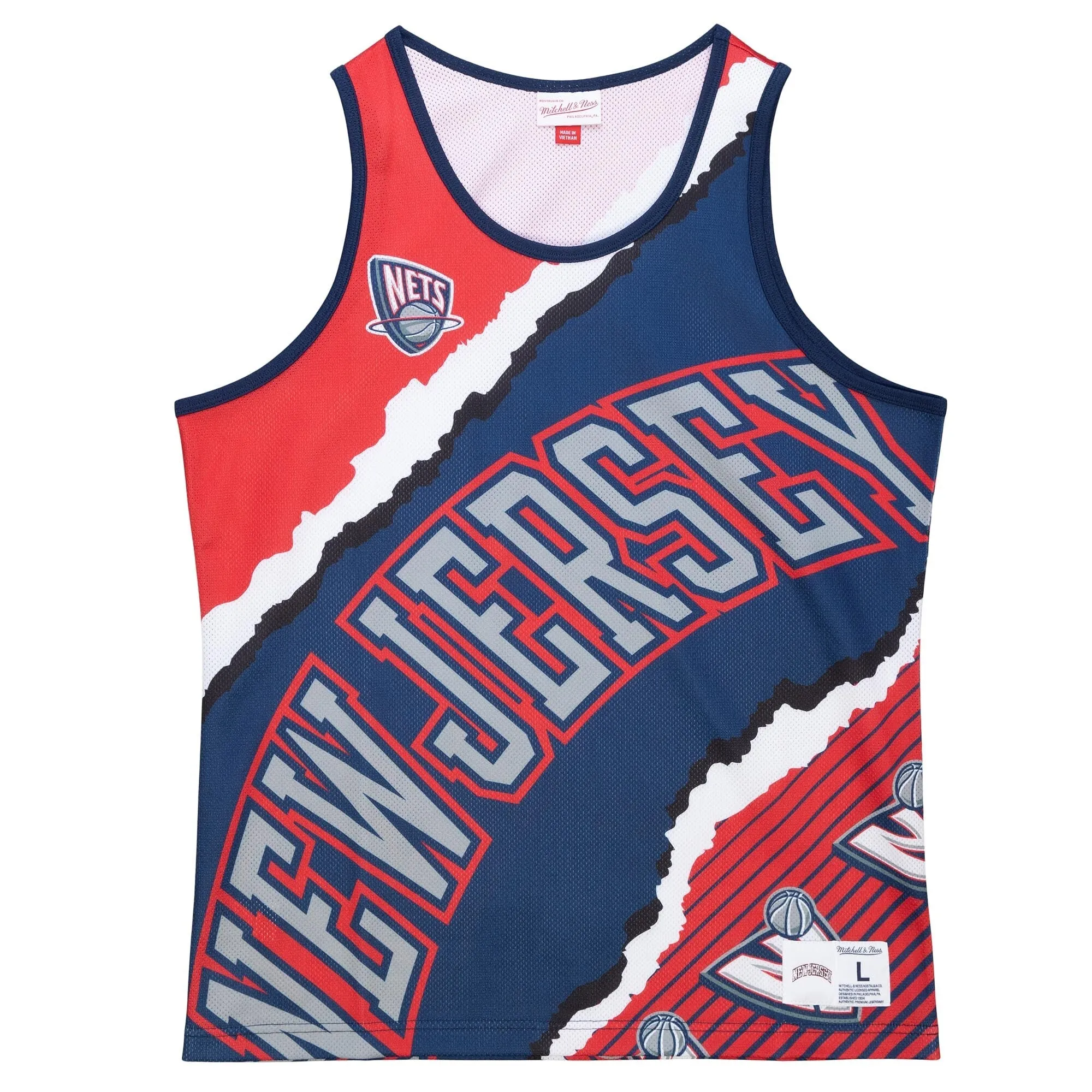 Men's Mitchell & Ness Jumbotron 2.0 Sublimated Tank Nets sold by Zulily product image thumbnail 2