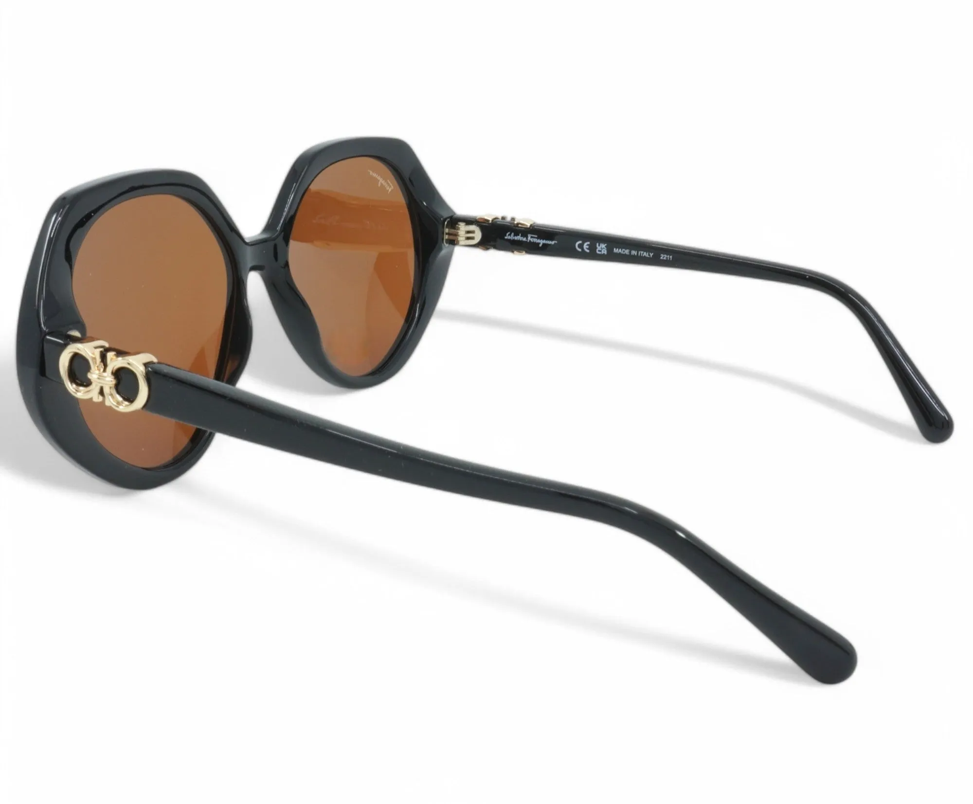 Unisex Salvatore Ferragamo Geometric Sunglasses sold by Zulily product image thumbnail 3