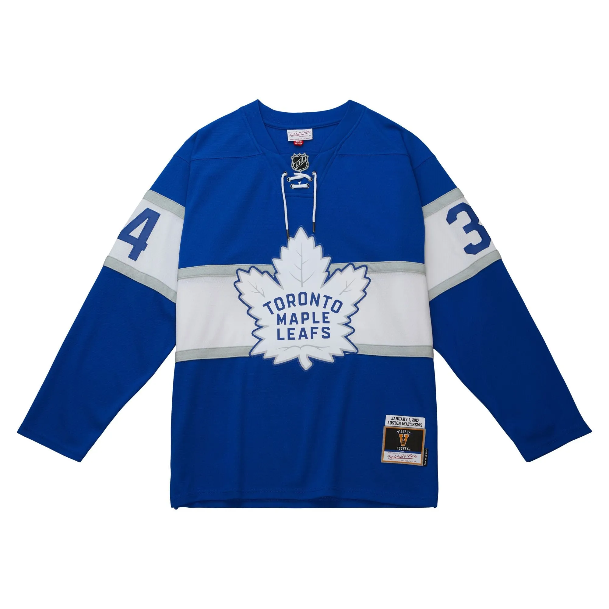Men's Mitchell & Ness Nhl Centennial Classic Jersey Maple Leafs 2017 Auston Matthews sold by Zulily