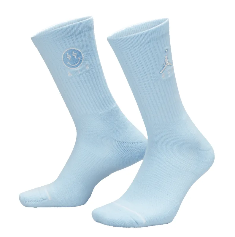 Men's Air Jordan X J Balvin Crew Socks 'Blue' sold by Zulily
