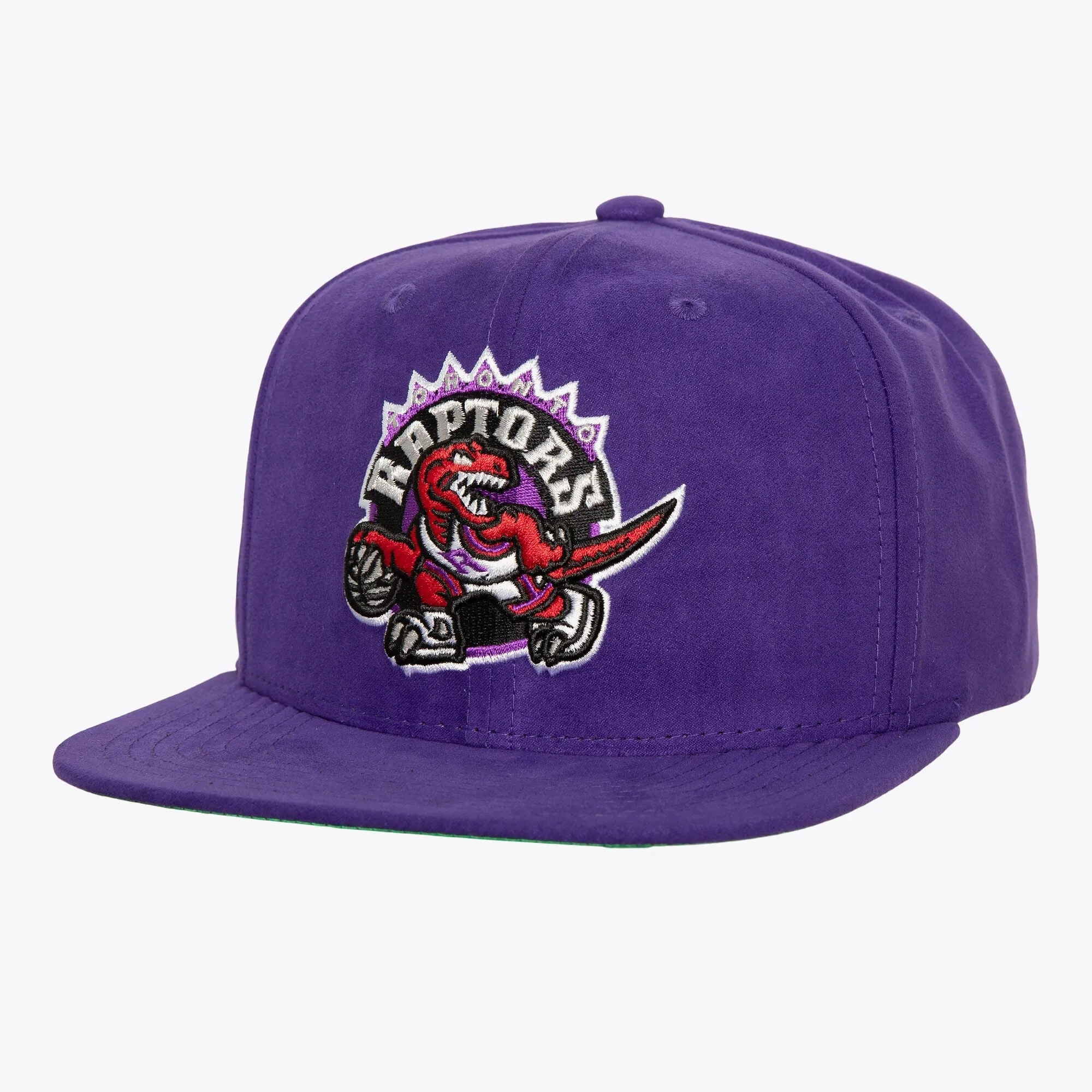 Men's Mitchell & Ness NBA Sweet Suede Snapback Hwc Raptors sold by Zulily