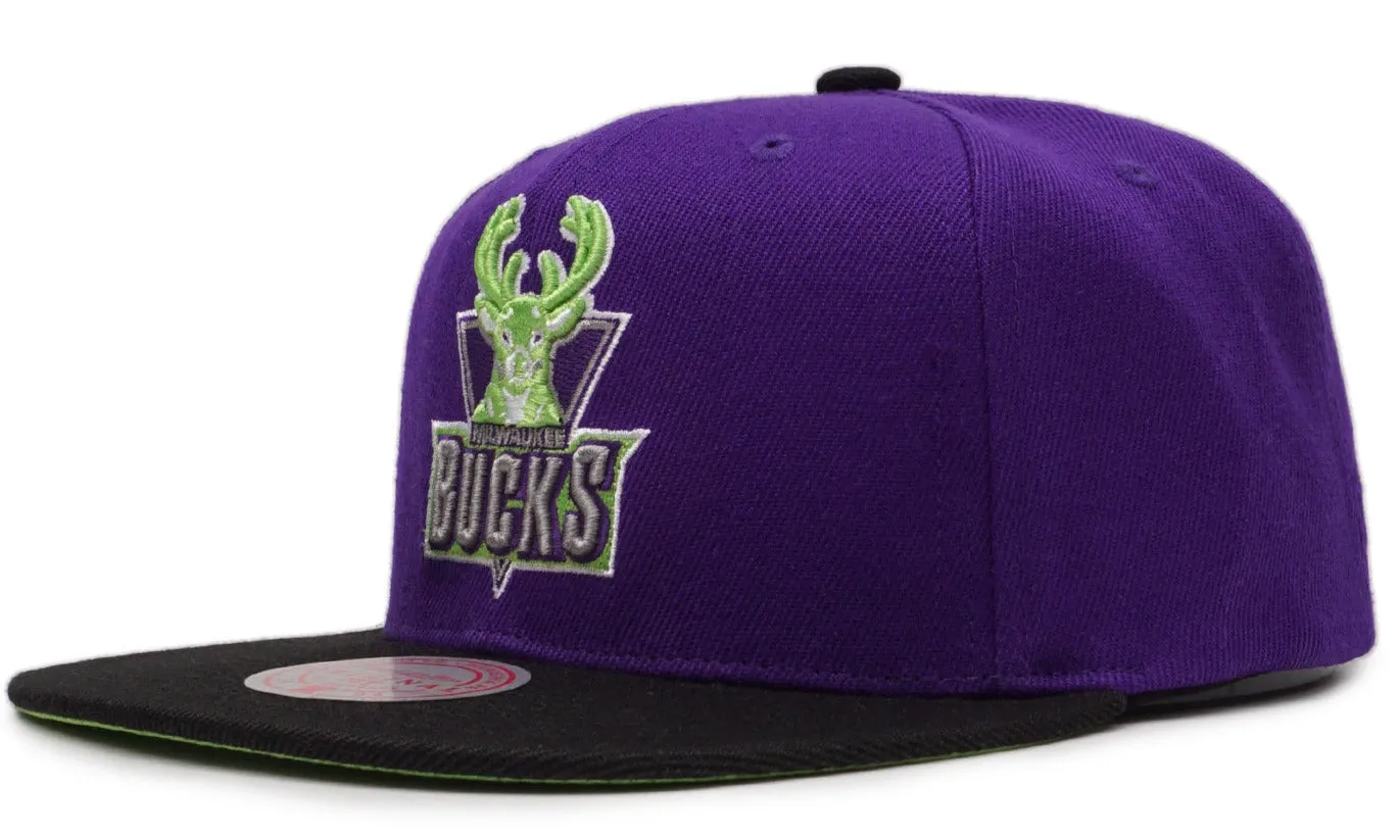 Men's Mitchell & Ness NBA Reload 2.0 Snapback Hwc Bucks sold by Zulily