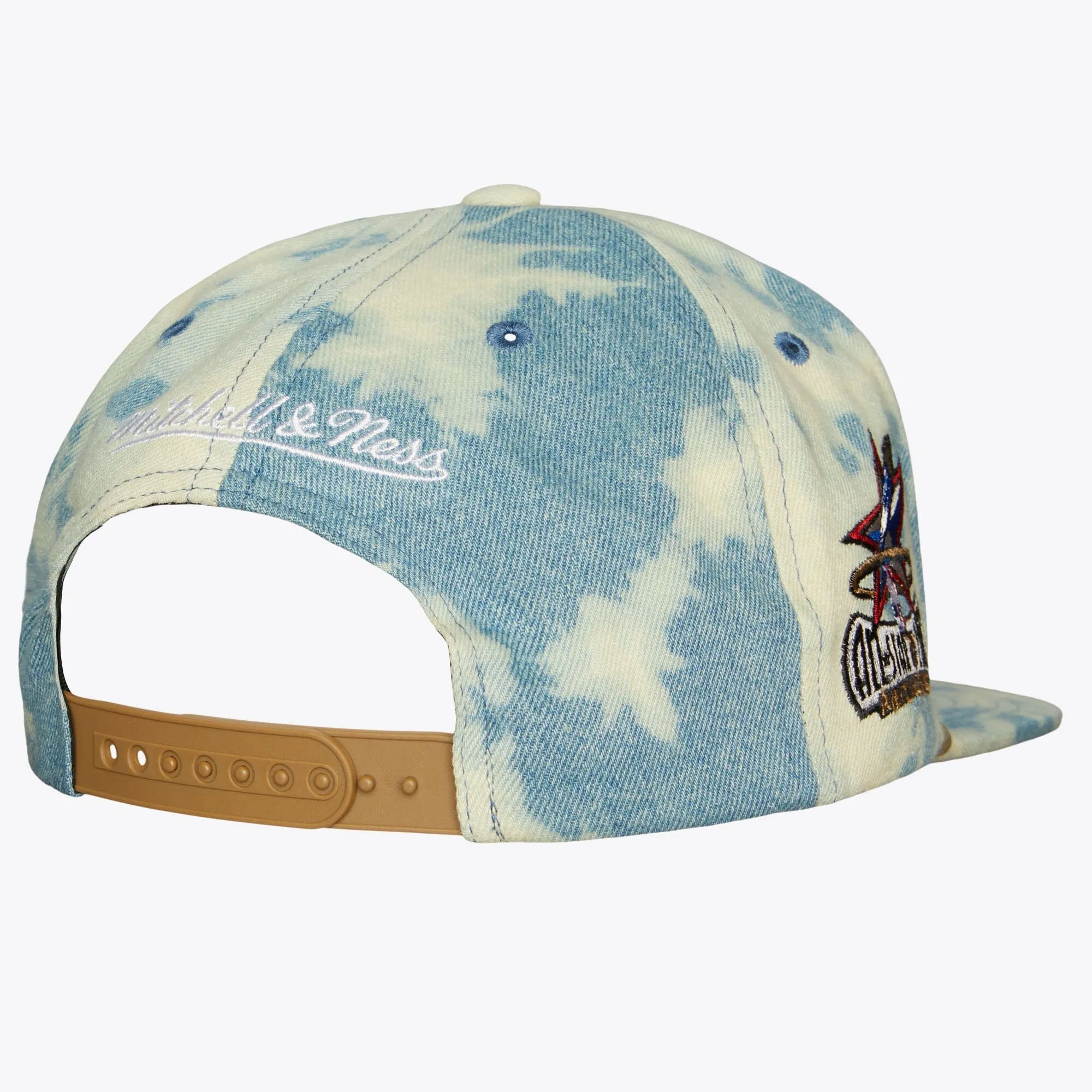 Men's Mitchell & Ness NBA Acid Wash Snapback Hwc 76Ers - Blue sold by Zulily product image thumbnail 2